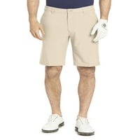 Muški golf swingfle performans rastegnut ravne prednje kratke