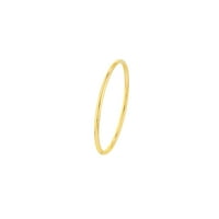14kt ženski okrugli prsten od žutog zlata