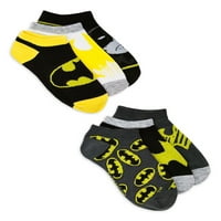 Batman Čarape Za Dječake, 6 Pakovanja, Bez Show Stila, Veličine S-L