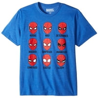 Marvel spider-man mad ili koja Velika muška grafička majica, 2xl