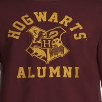 Harry Potter Muška grafička majica Hogwarts Alumni sa dugim rukavima, veličine S-3X