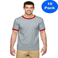 Mens DryBlend® 5. oz. Paket Za Ringer T-Shirt