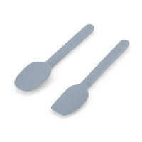 Predivan Set silikonskih Mini spatula u kukuruzno plavoj boji, Set Mini spatula Drew Barrymore