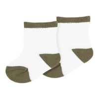 Petit Lem komplet odjeće za dukserice s čarapama, veličine mjeseci-mjeseci
