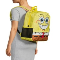 Nickelodeon SpongeBob SquarePants cereći se 18 ruksak sa unutrašnjim rukavom za Laptop, Žuti