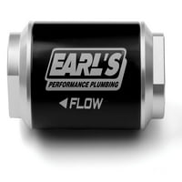 Earl's performanse 230616erl filter goriva