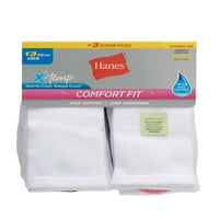 Hanes ženska Comfort Fit Ext. veličina čarapa za gležnjeve + Bonus paket