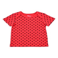 Disney Mickey Mouse Baby Boy ukupno i T-Shirt Outfit Set, veličine 0 3-mjeseci