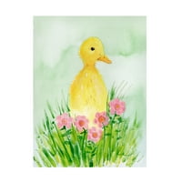 Alicia Ludwig 'Baby Spring Animals III' Canvas Art