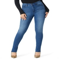 Sofia Jeans Women's Rosa Curvy Super High Rise Slit Hem Skinny Ankle Jeans
