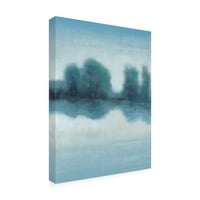 Tim O'toole' Misty Blue Morning II ' Canvas Art