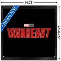 Marvel Ironheart - Logo zidni poster, 14.725 22.375