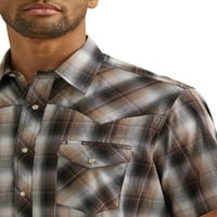 Wrangler Muška Zapadna košulja sa kratkim rukavima, veličina S-5XL