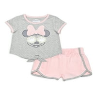 Minnie Mouse beba i djevojčica kratki Set, komplet odjeće, mjeseci-5t