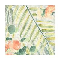 Juni Erica Vess' Palm Garden II ' platno Art