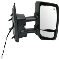 Kool vue ogledalo za vuču kompatibilno sa 2012-Nissan NV NV desna strana suvozača grijana w Mrtva tačka Ugaono