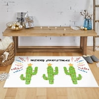 Mohawk Home Prismatic Božić Cactus Multi savremene teme Božić Precision štampane Scatter, 1 '6 x2 ' 6