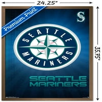 Seattle Mariners - Logo Zidni Poster, 22.375 34