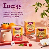 Jogi Čaj - Malina Passion Savršeni energetski čaj - Energiji i podržava Fokus - zelena i crna čajna mješavina