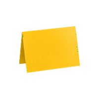 LUXPaper Presavijena Kartica, 7, Suncokretova Žuta, Pakovanje