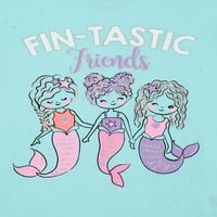 Garanimals Male Djevojke ' Sirene Fin-Tastic Prijatelji Kratki Rukav Fairy Dust T-Shirt
