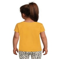 Garanimals djevojčica kratki rukav grafička majica, veličine 18m-2T