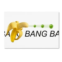 Zaštitni znak likovne umjetnosti 'Banana Minimal' platnena Umjetnost Marka Aškenazija