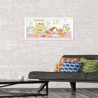 Banyana - čokoladni zidni poster, 14.725 22.375 Uramljeno