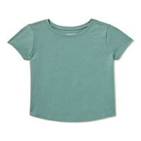 Garanimals male djevojke kratki rukav čvrsta majica, veličine mjeseci-5t
