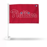 Philadelphia Phillies Nosač Prozora 2-Strana Crvena Zastava Automobila