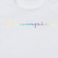 Šampionske djevojke Ombre Logo aktivna majica, veličine 7-16