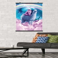 James Booker - Rainbow Llama CAT Oblaci Zidni poster, 22.375 34