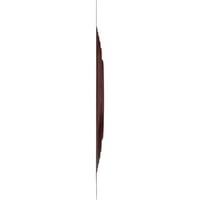 Ekena Millwork 5 8 W 5 8 H Shallows EnduraWall dekorativna 3d zidna ploča, Gloss Merlot