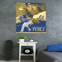 Kansas City Royals-Zidni Poster Salvador Perez, 22.375 34