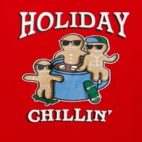 Holiday Time Boys ' Božić T-Shirt sa kratkim rukavima, 2-Pack, veličine 4 - & Husky