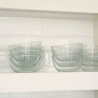 Mainstays 6 Clear Glass okrugla zdjela
