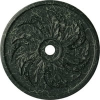 1 8 od 7 8 P Sellek plafon medaljon, Ručno obojene obojene kornjača pucketanje