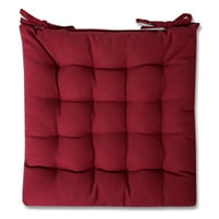 Jastuk jastučića za stolice Čupavi pamučni pokrivač-2, ili-bordo
