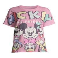 Mickey Mouse Juniors' Graphic T-Shirt