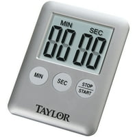 Taylor Precision Products 5983n Candy Jelly termometar za prženje i 5842-Mini Digitalni tajmer