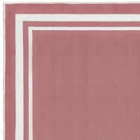 Evolur Home rasadnik 70'x52 ' u ružičastoj ružičastoj boji sa bijelim obrubom