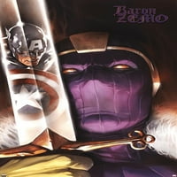 Marvel - Baron Zemo - Kapetan Amerika Zidni poster, 22.375 34