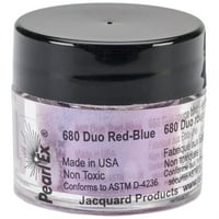 Jacquard Pearl e Pigment, 3g, duo crveno-plava