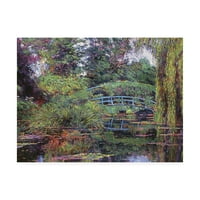 Zaštitni znak Likovna umjetnost' japanski Pješački most ' platnena Umjetnost Davida Lloyda Glovera