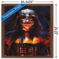 Star Wars: Obi-Wan Kenobi - Darth Vader Slikarski zidni poster, 14.725 22.375 Uramljeno