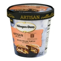 Haagen-Dazs Artisan Kolekcija Začinjen Pekan Kornjača Sladoled