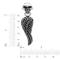 Muški lanac od nehrđajućeg čelika i krila