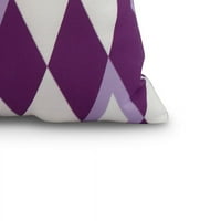Jednostavno tratinčica, 16 16 harlekinski geometrijski print vanjski jastuk, ljubičasta