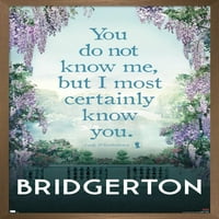 Netfli Bridgerton - Ne znate me zidni poster, 14.725 22.375