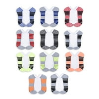 Atletski radovi čarape za dječake, 11-pakovanje, veličine S do L